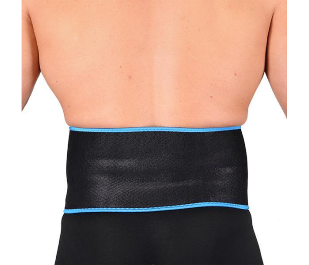 One Fitness Pas wyszczuplający na brzuch One size BR160 Czarny - 1171165 - zdjęcie 5
